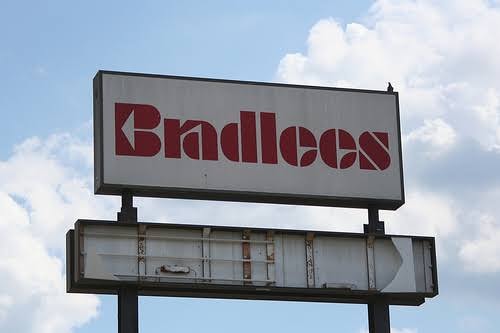 Bradlees vintage store photo