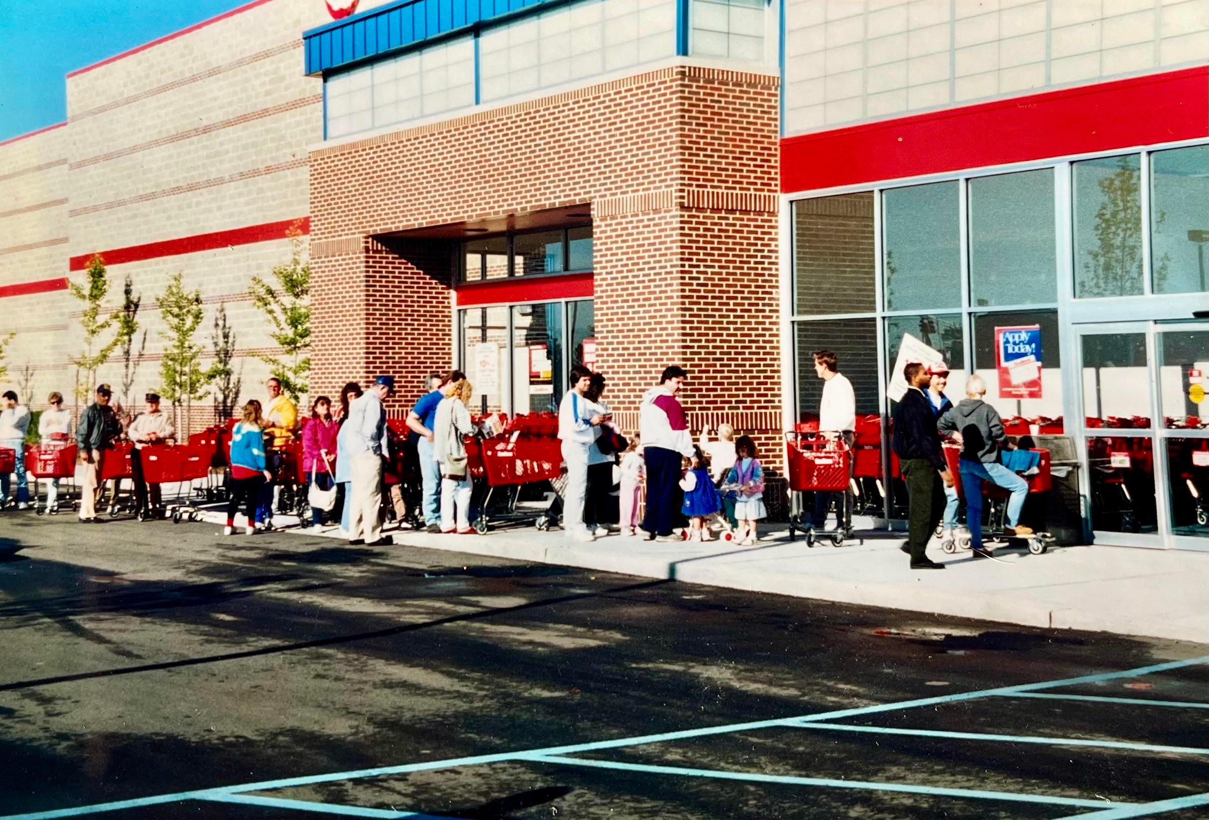 Opening day crowds