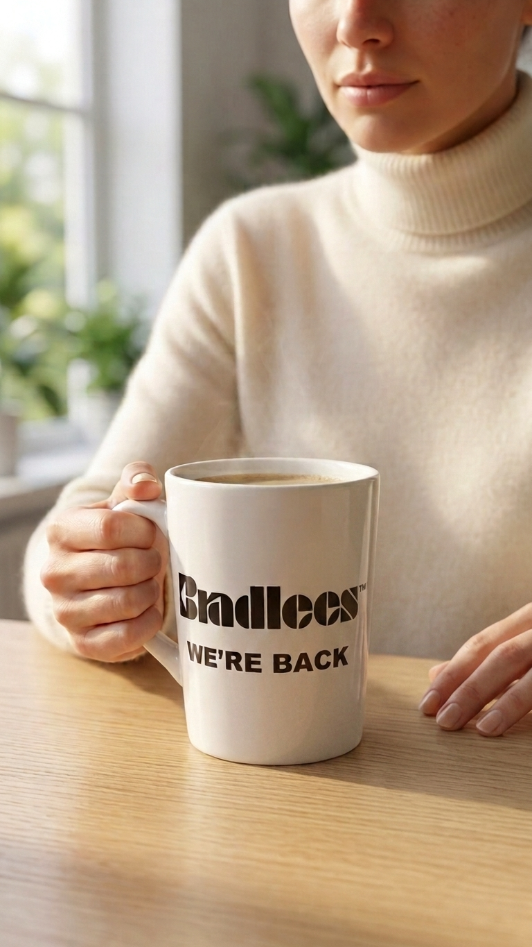 Bradlees We're Back Mug - White view 4