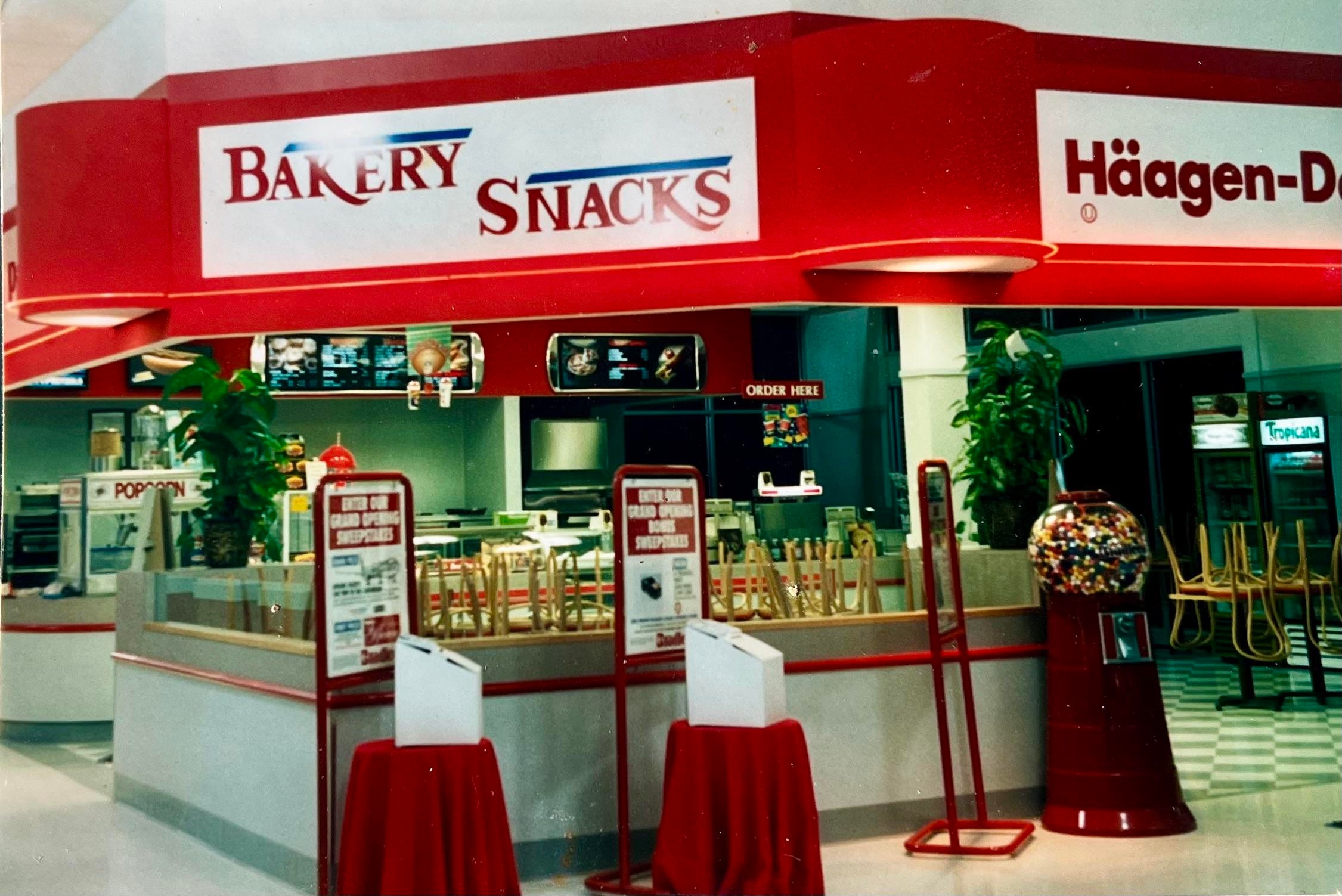 Bradlees food department